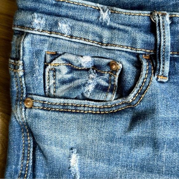 ASOS Stradivarius High Waist Distressed Skinny Jeans – Size 6 - Picture 3 of 8